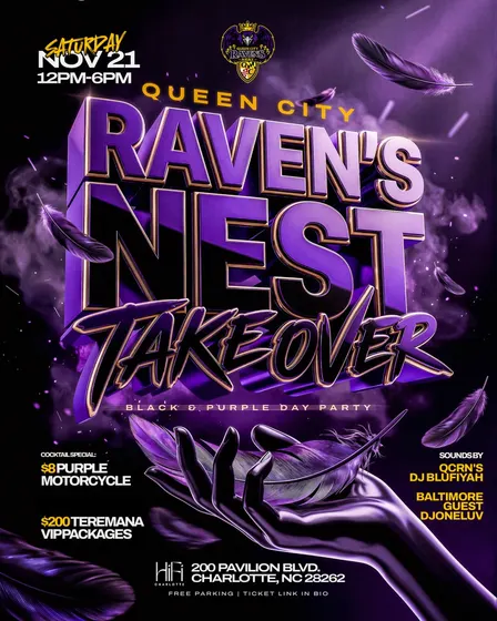 Queen City Raven's Nest TAKEOVER