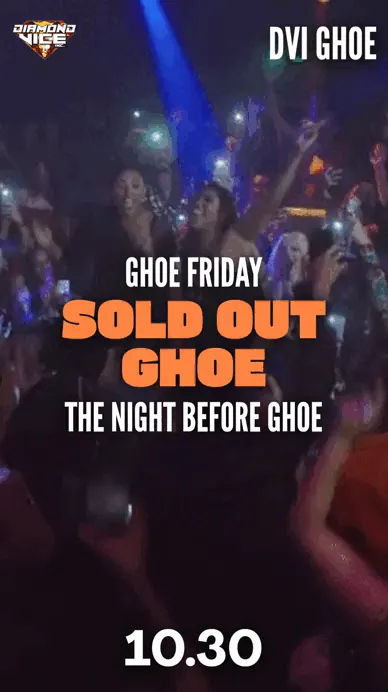 GHOE FRI 21+ | SOLDOUT GHOE