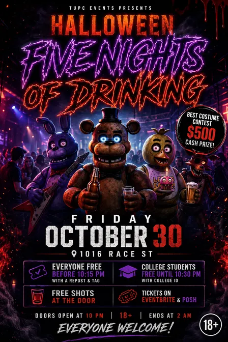 Five Nights Of Drinking