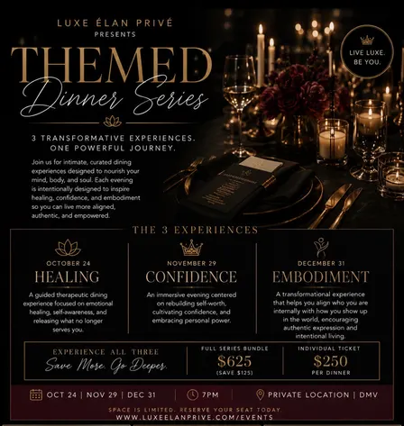 3 Part Themed Dinner Series