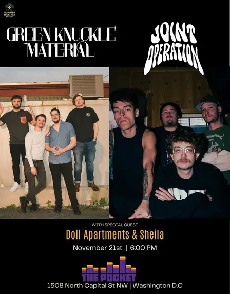 Green Knuckle Material w/ Joint Operation + Sheila + Doll Apartments