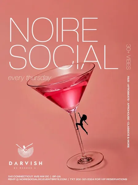 NOIRE SOCIAL | 30+ VIBES [EVERY THURSDAY]