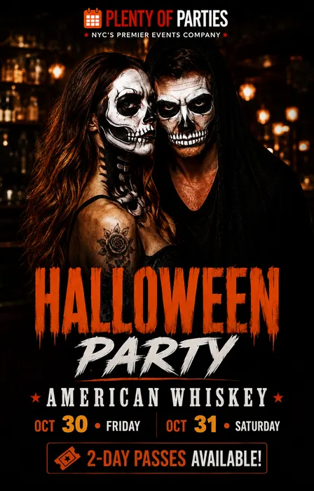 Saturday Night Halloween Singles Party at American Whiskey