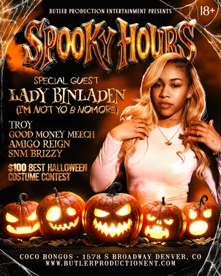 Spooky Hours Lady Binladen