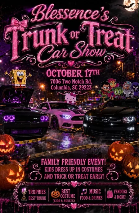 Trunk Or Treat Car Show🎃🔥💨🏎️