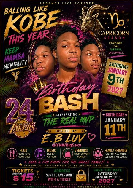 E.B Luv Birthday Bash