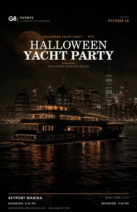 HALLOWEEN YACHT CRUISE NYC