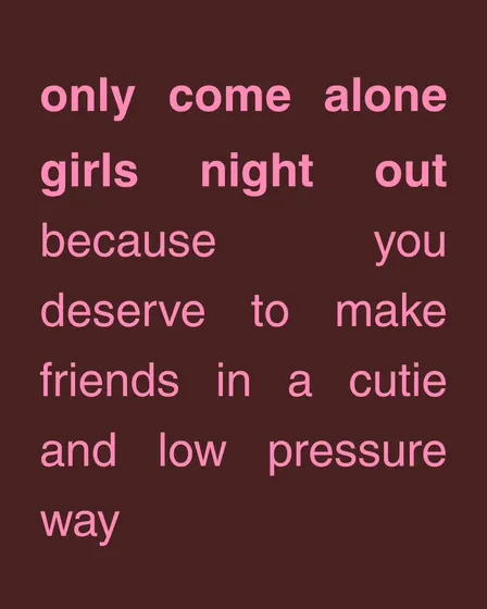 GNO - Only Come Alone!