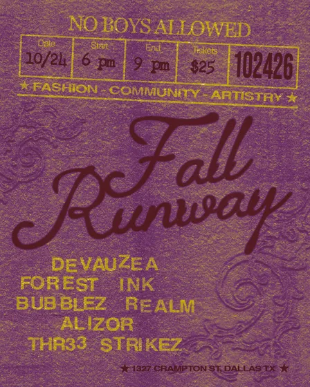 No Boys Allowed: Fall 2026 Runway Show