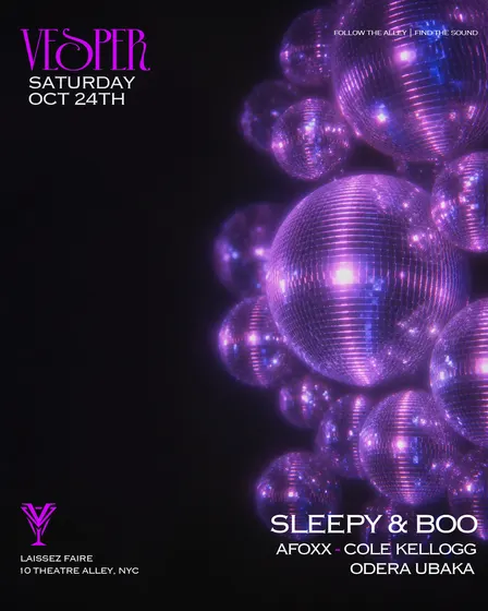 Vesper - Saturday October 24th