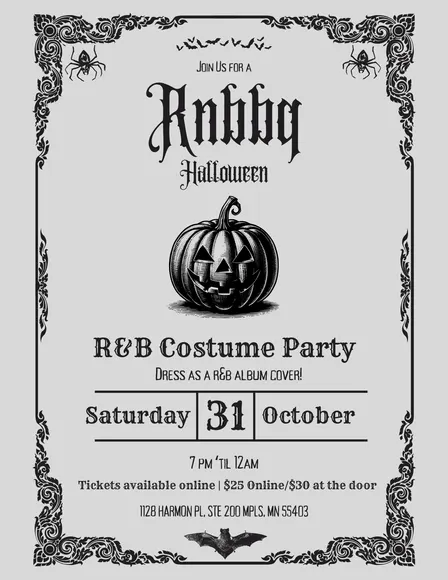 An RNBBQ HALLOWEEN 🎃