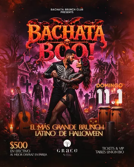 BACHATA BOO 👻 — Halloween Bachata Brunch Club