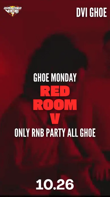 GHOE MON | RED ROOM V: RNB MONDAY [GHOE EDITION]