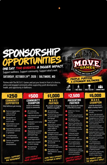 M.O.V.E Games Sponsorships