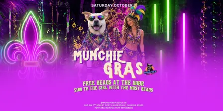 10/03 MUNCHIE GRAS @ MUNCHIE'S FORT LAUDERDALE