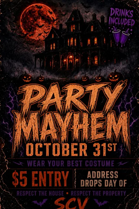 HALLOWEEN PARTY MAYHEM