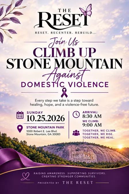 A CLIMB AGAINST DOMESTIC VIOLENCE💜💜💜