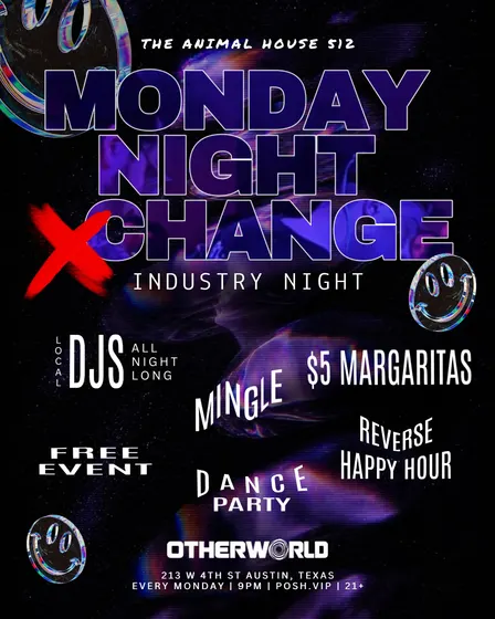 Industry Nights: Monday Night Xchange at Otherworld 10.26