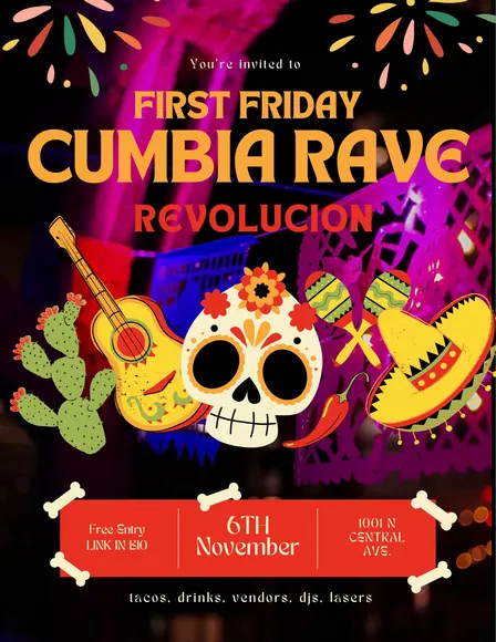 FIRST FRIDAY: CUMBIA RAVE