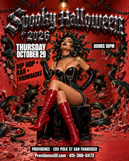 Spooky Halloween: Hip Hop, R&B & Throwbacks | Providence SF