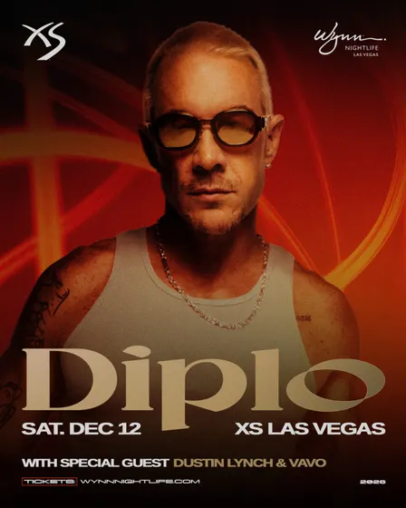 DIPLO AT XS NIGHTCLUB