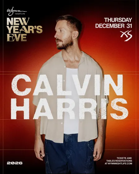 CALVIN HARRIS AT XS NIGHTCLUB