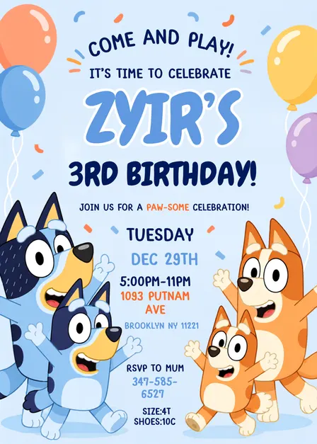 Zyir’s 3rd birthday!