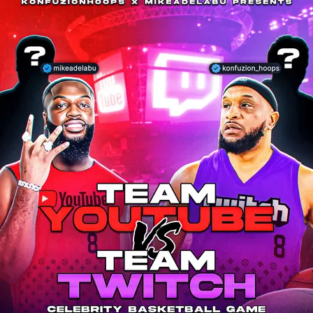 YT vs Twitch Celeb B-Ball Game/Toy Drive