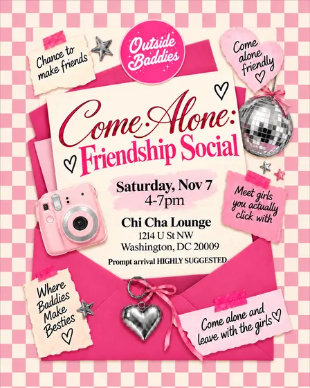 Outside Baddies Come Alone Friendship Social