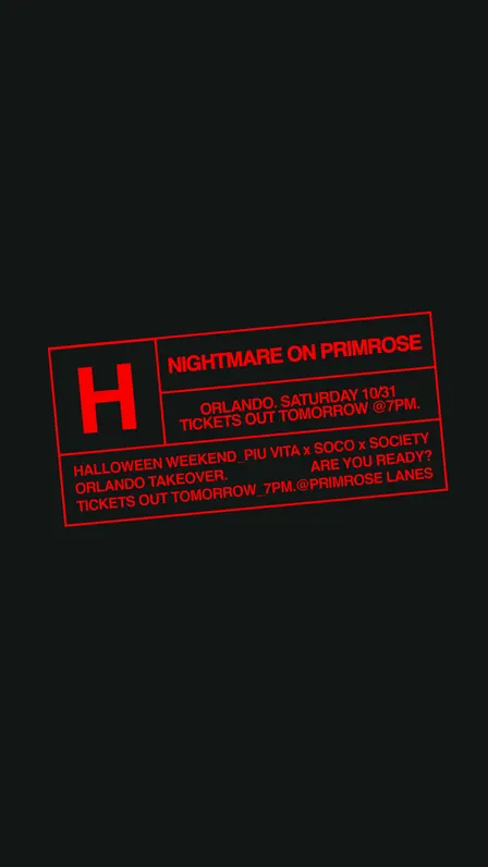 NIGHTMARE ON PRIMROSE