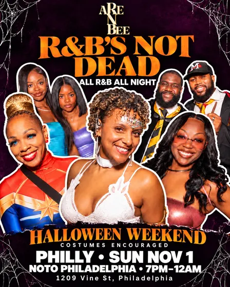 ARE N BEE: R&B’s Not Dead — Philly Halloween Weekend