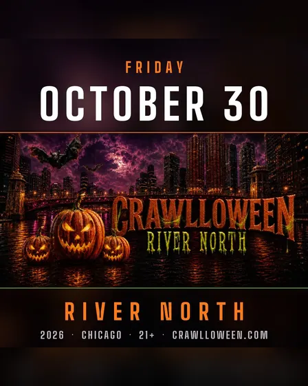 3RD ANNUAL CRAWLLOWEEN: River North Halloween Bar Crawl