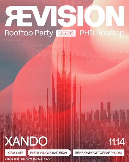 revision rooftop party // 11.14.26