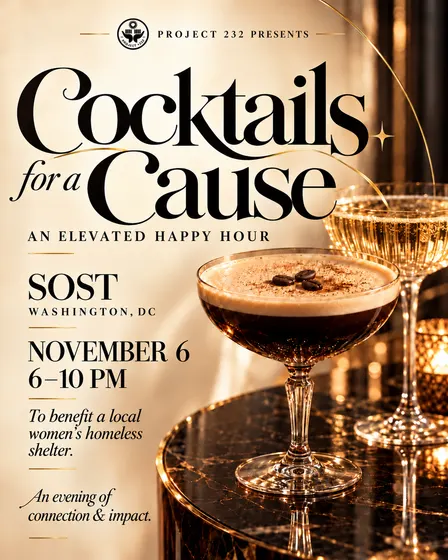 Project 232 Presents: Cocktails for a Cause