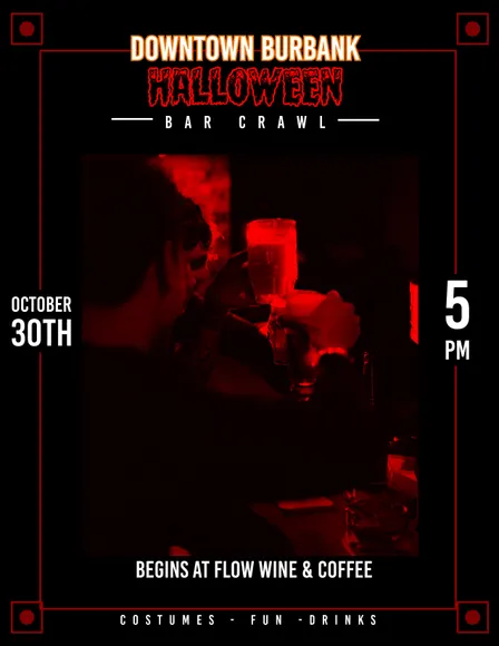 Downtown Burbank Halloween Bar Crawl