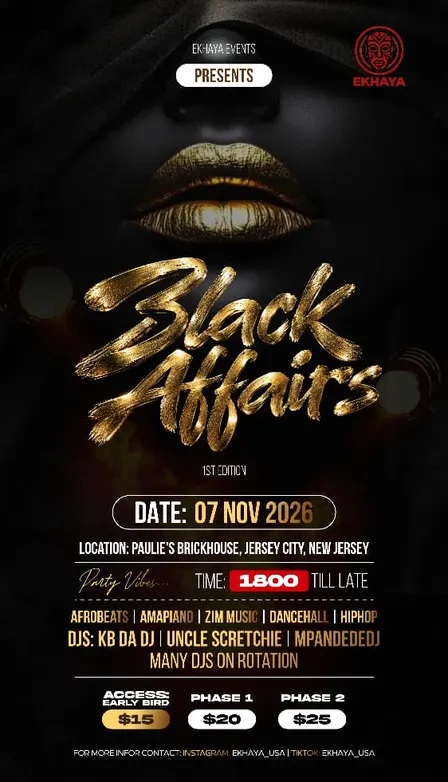 Black Affairs 1st Edition