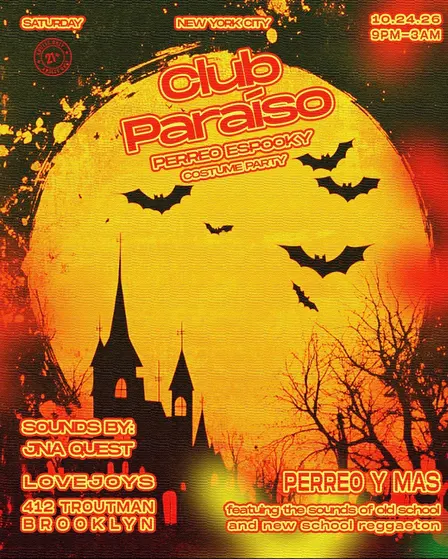 CLUB PARAISO: PERREO ESPOOKY