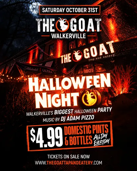 GOAT Walkerville Halloween Night!