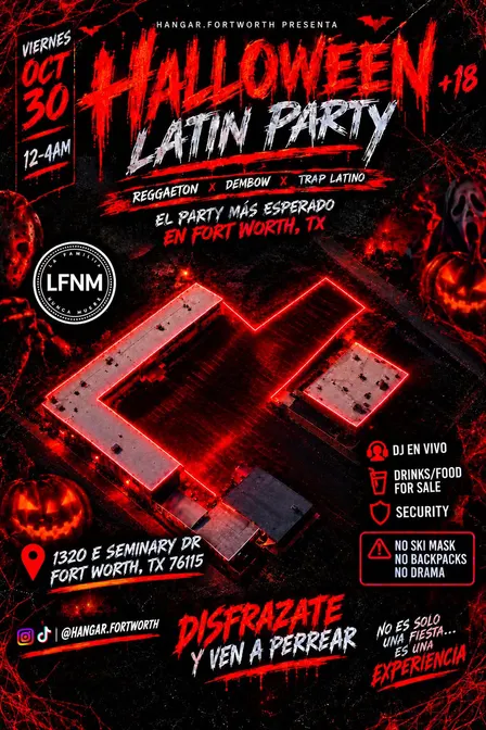 PARTY LATINO HALLOWEEN 2026