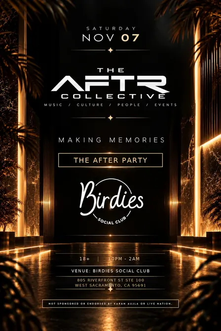 THE AFTR COLLECTIVE PRESENTS - MAKING MEMORIES THE AFTER PARTY