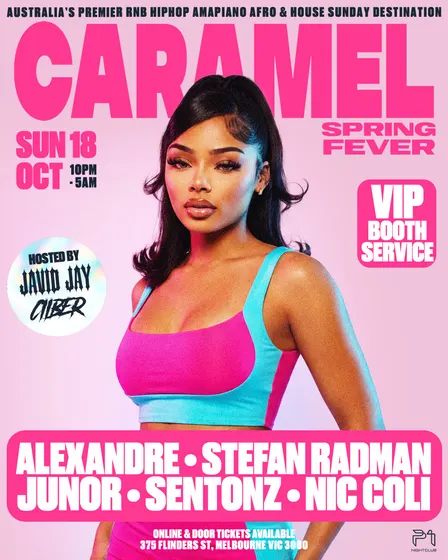 CARAMEL SUNDAY | RSVP | 18TH OCTOBER 2026