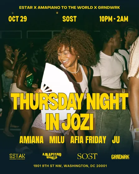 THURSDAY NIGHT IN JOZI (AMAPIANO)