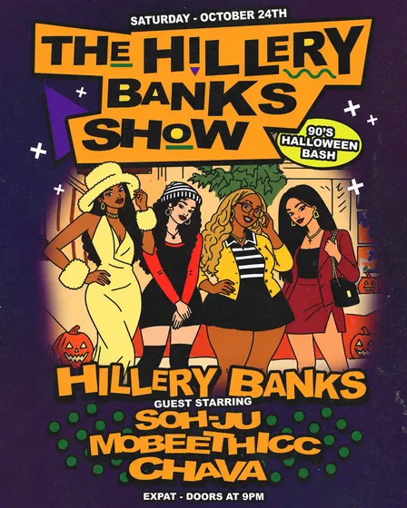 The Hillery Banks Show: 90s Halloween Bash
