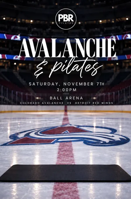 Avalanche x Pilates: Pilates By Riley (2:00pm)