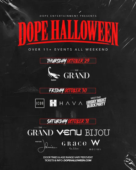DOPE HALLOWEEN NIGHT 2026