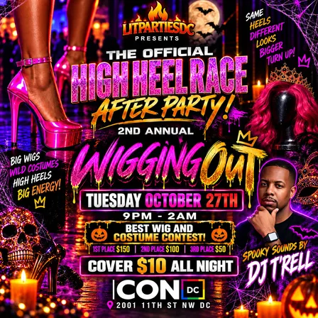 The Official High Hell Race After Party! "Wigging Out"