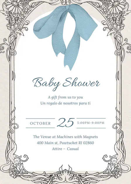 Welcome to my Baby Shower 🧸 Bienvenidos a mi Baby Shower!