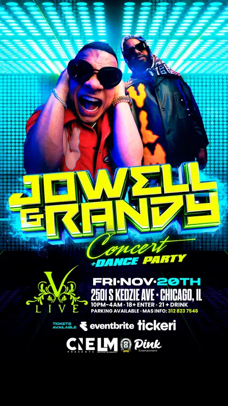 Jowell & Randy LIVE in Concert | Latin Grammy-Nominated Reggaeton Legends