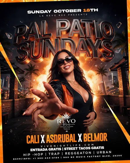 Pal Patio Sundays · Revo 900 · October 18
