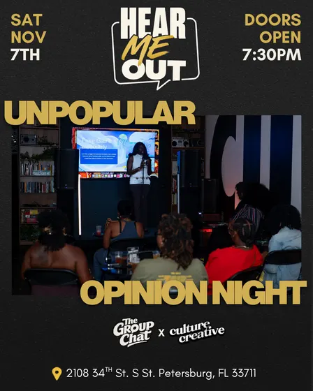 Hear Me Out: Unpopular Opinion Night